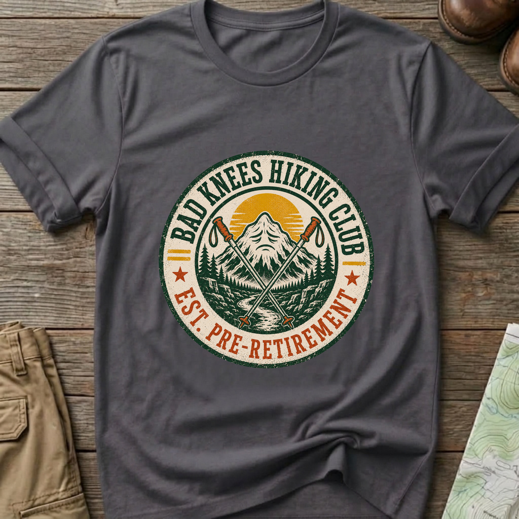 Bad Knee Hiking Club T-Shirt
