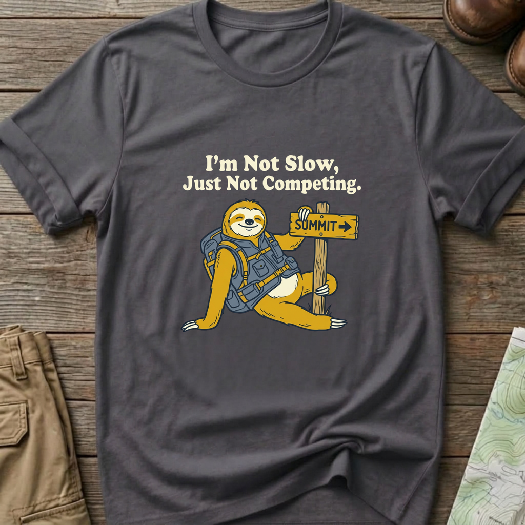 Sloth Hiking T-Shirt