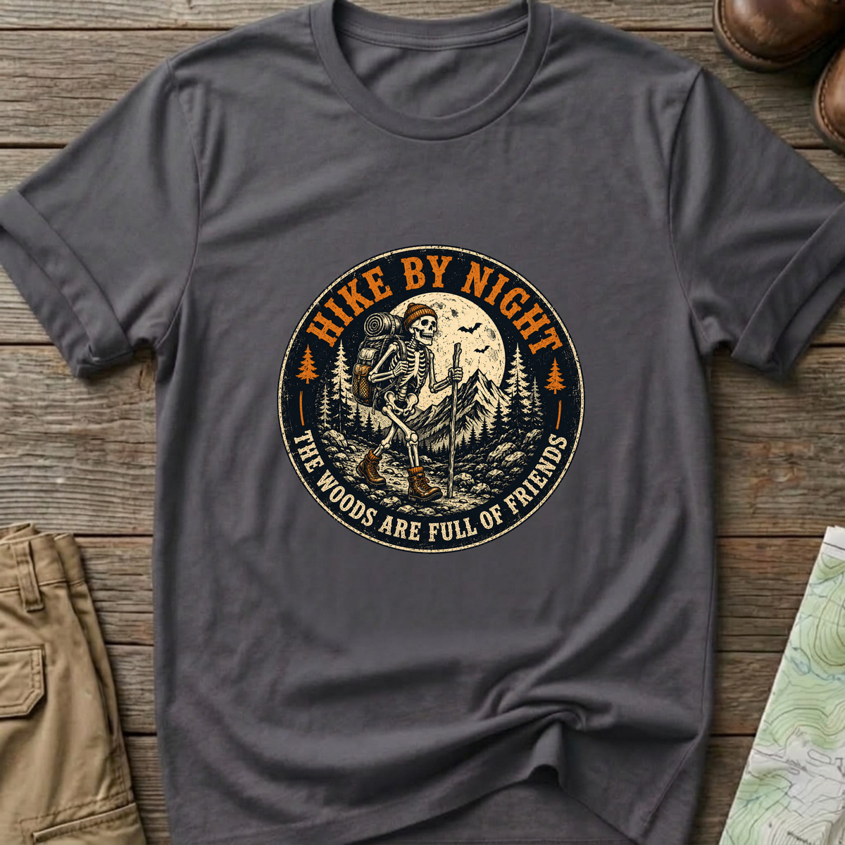 Hike By Night T‑Shirt