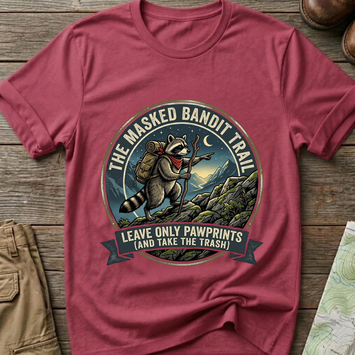 Masked Bandit Trail T-Shirt
