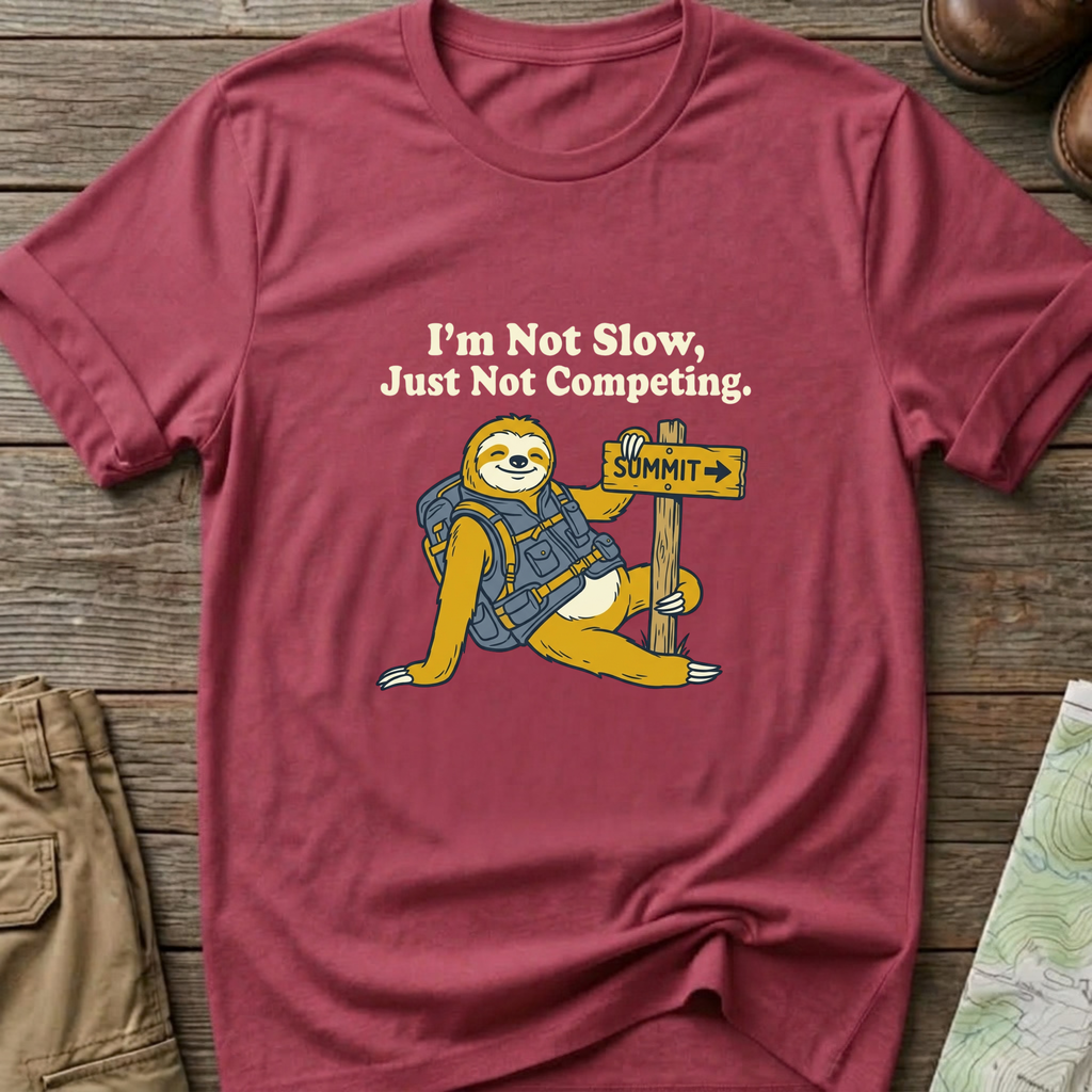 Sloth Hiking T-Shirt