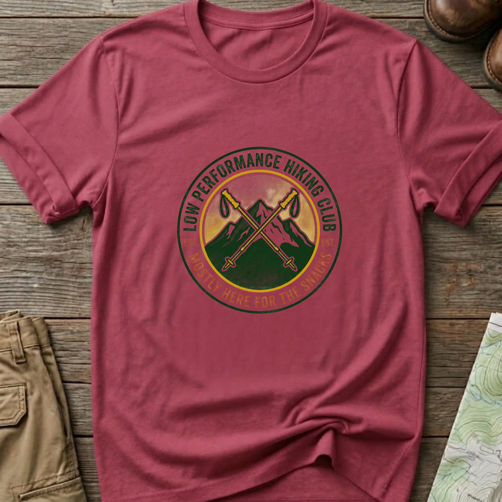 Low Performance Hiking Club T-Shirt
