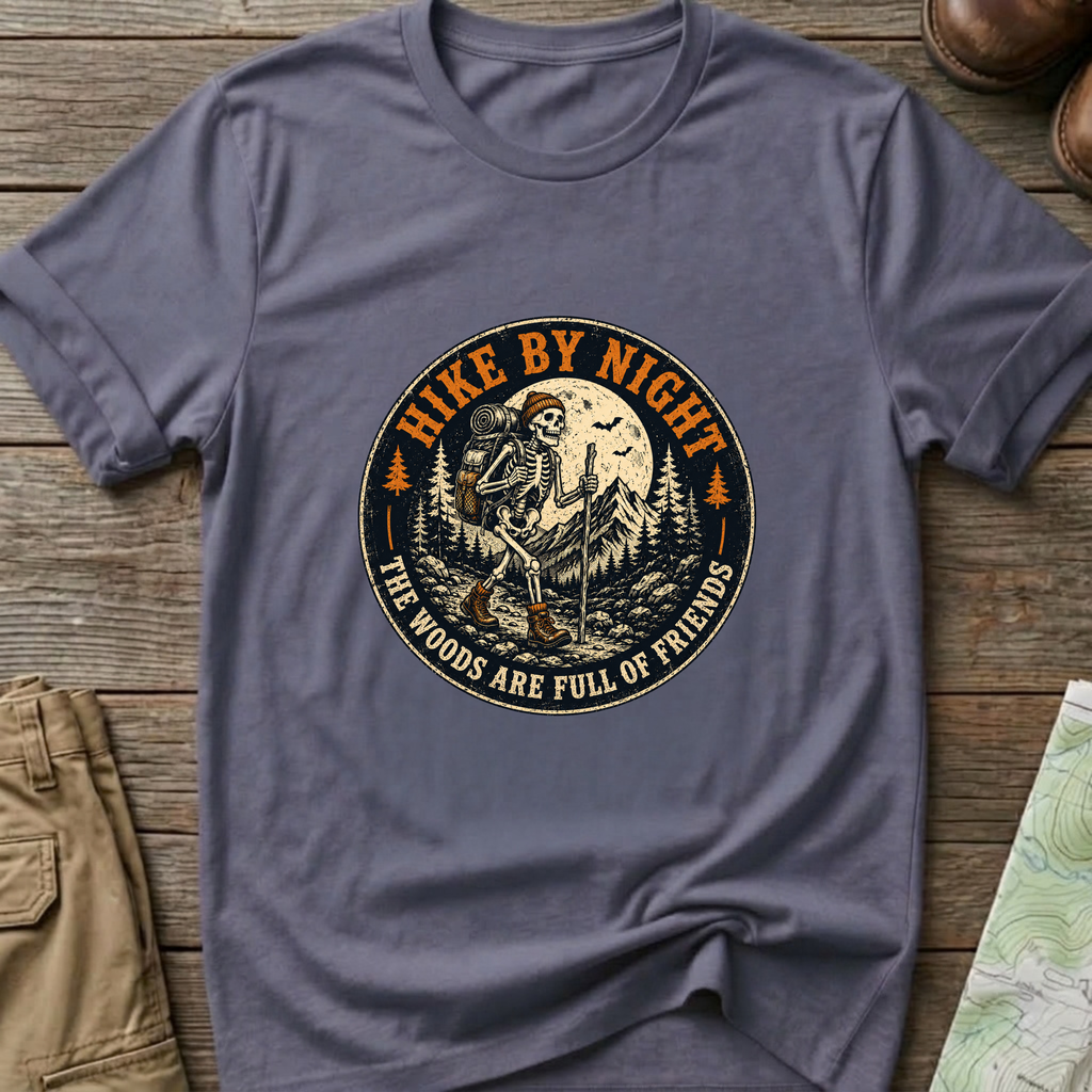 Hike By Night T‑Shirt