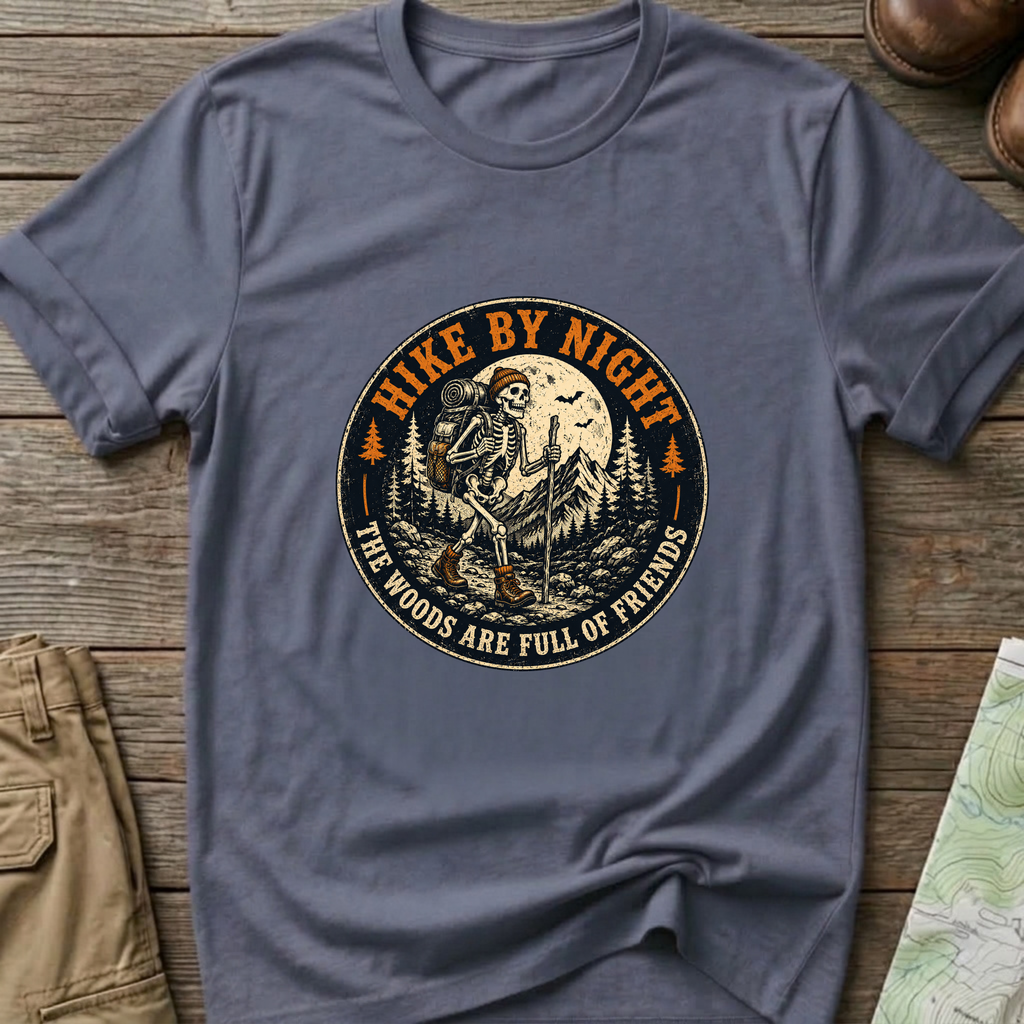 Hike By Night T‑Shirt