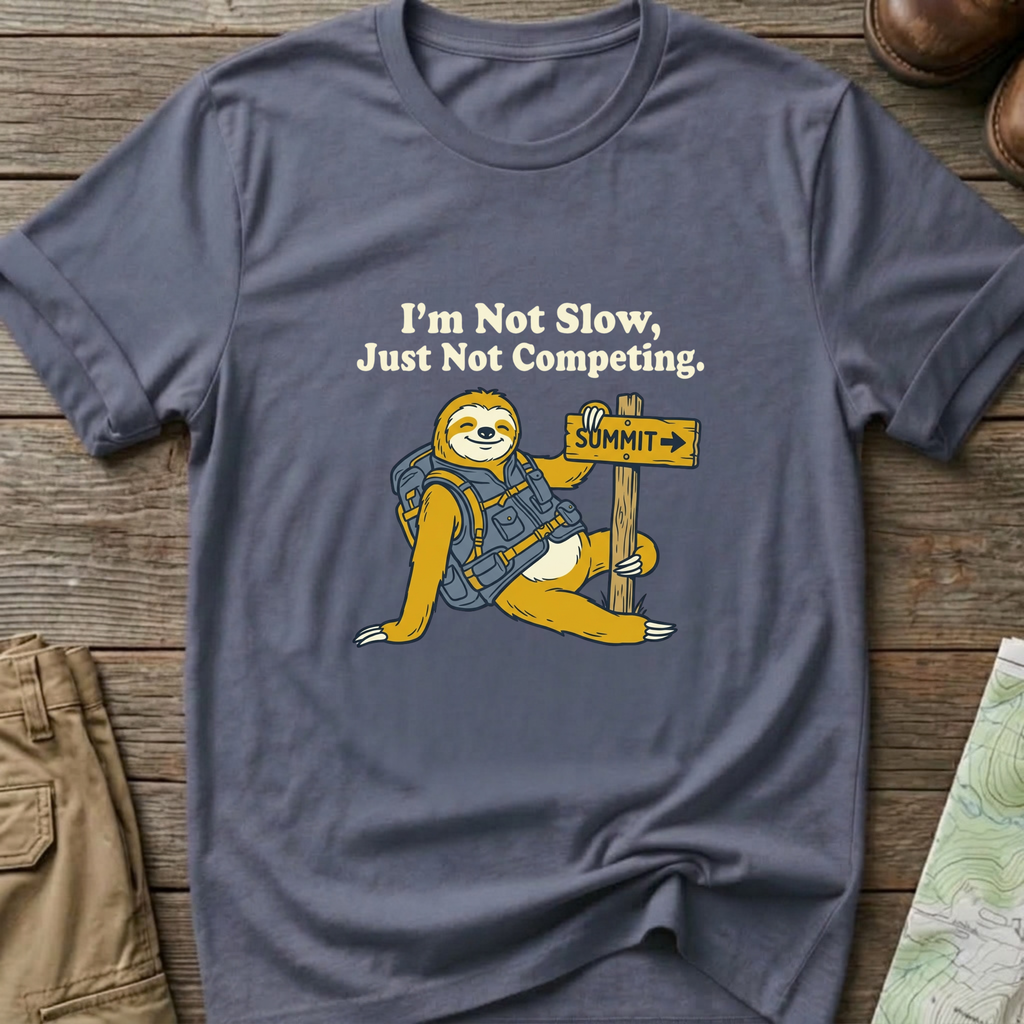 Sloth Hiking T-Shirt