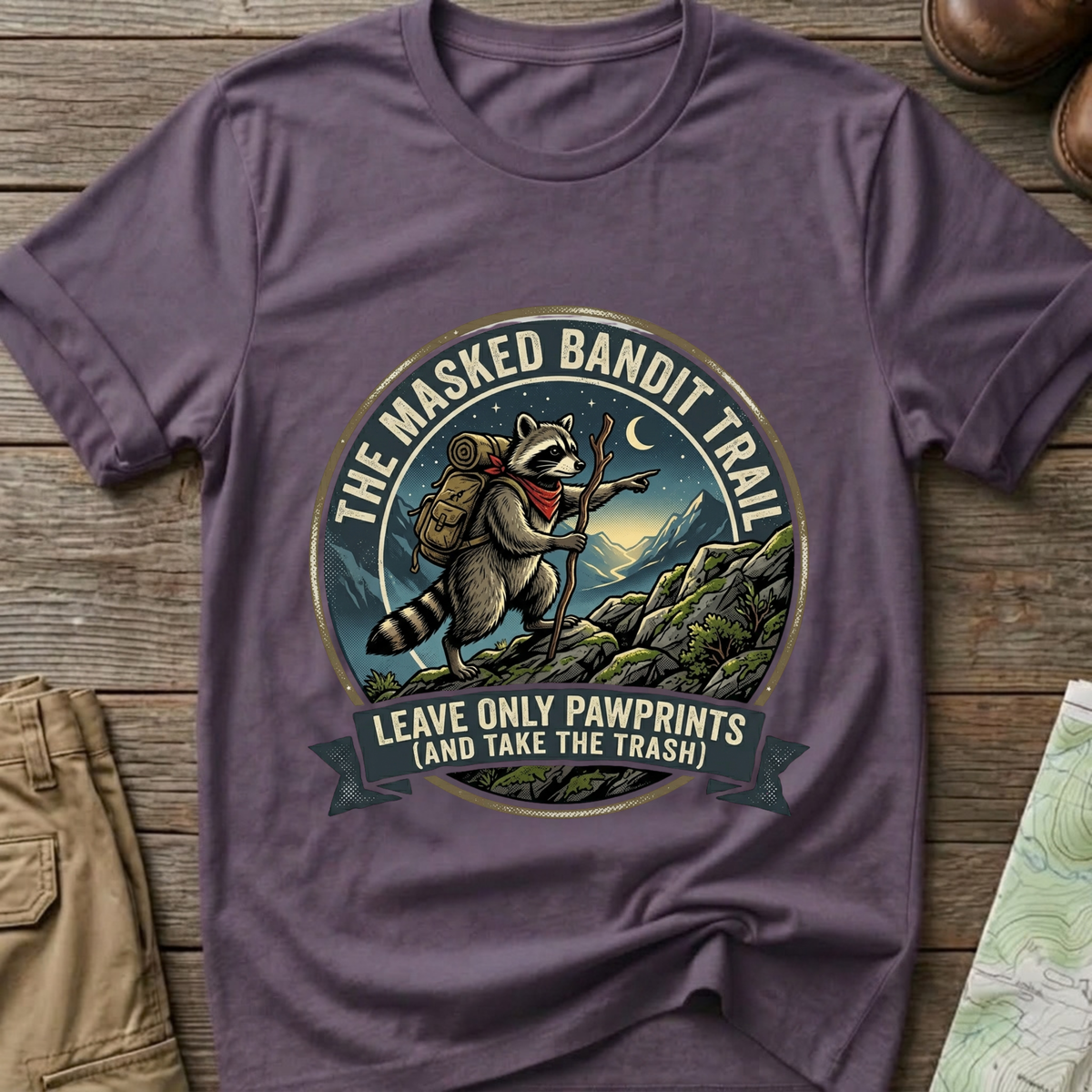 Masked Bandit Trail T-Shirt