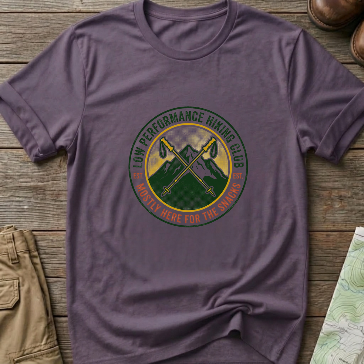 Low Performance Hiking Club T-Shirt
