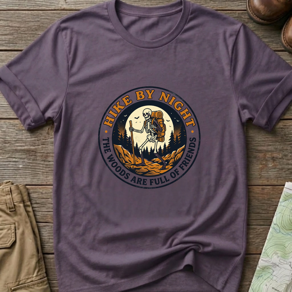 Hike By Night T‑Shirt