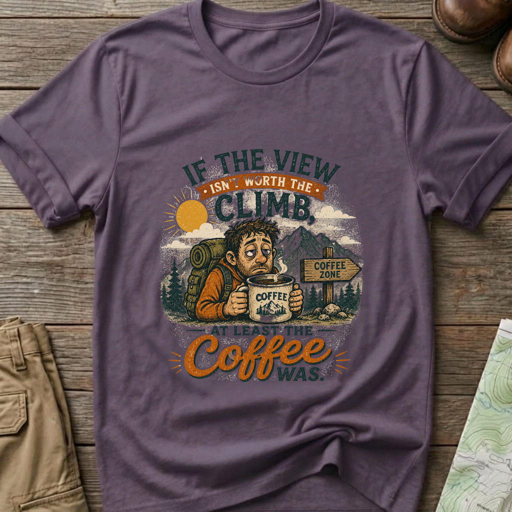 Climb with Coffee T-Shirt