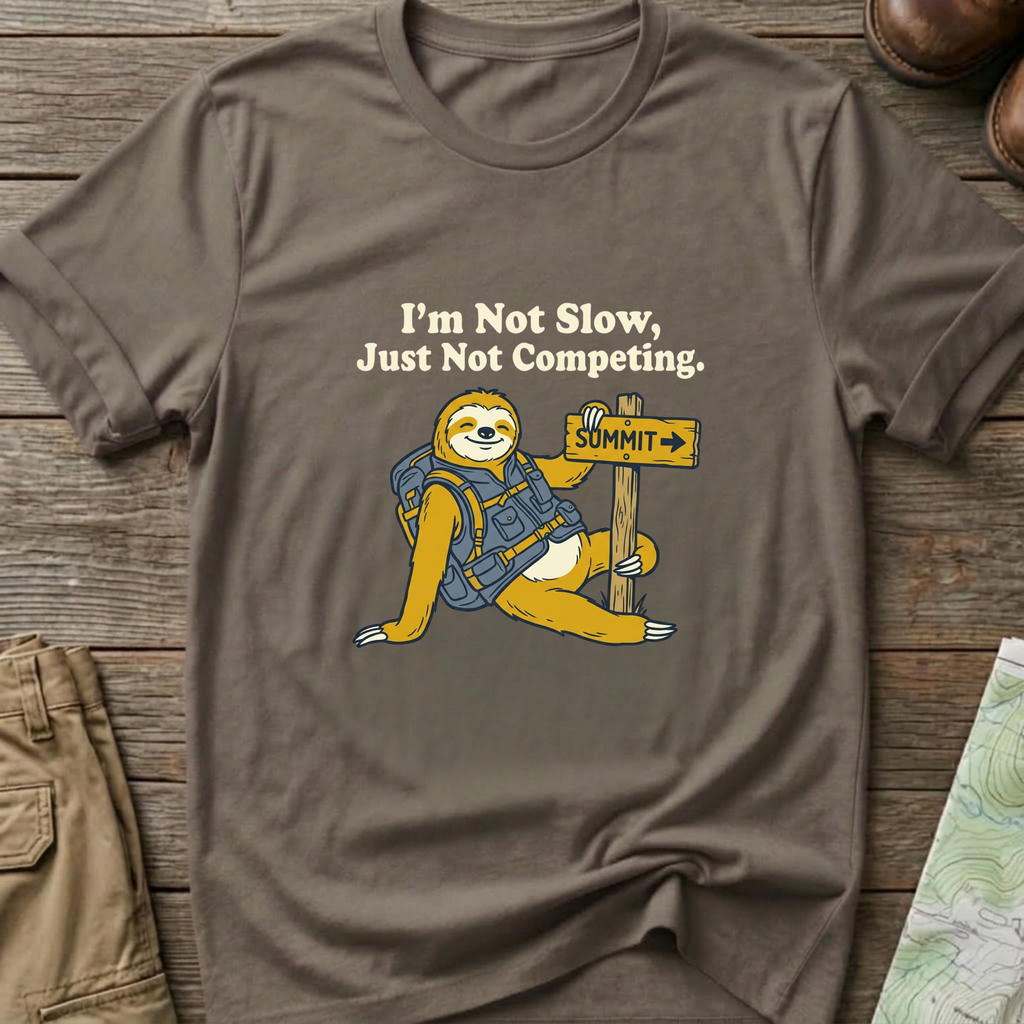 Sloth Hiking T-Shirt