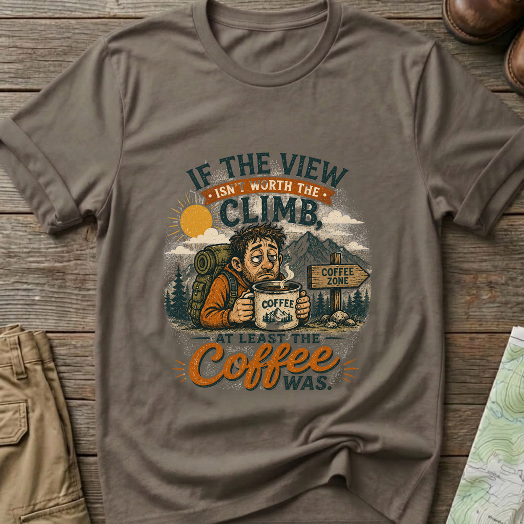 Climb with Coffee T-Shirt