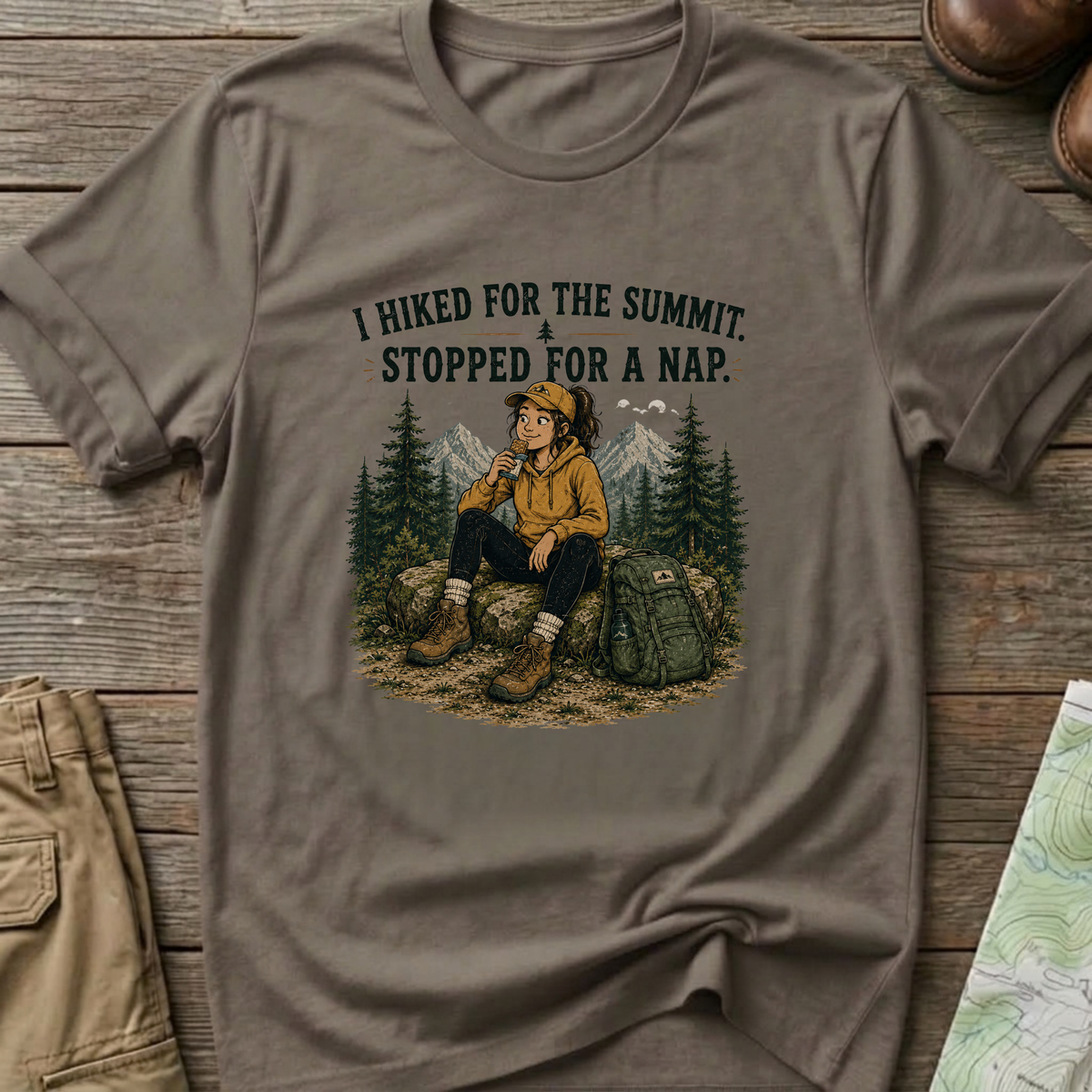 Hiked for the Summit T-Shirt
