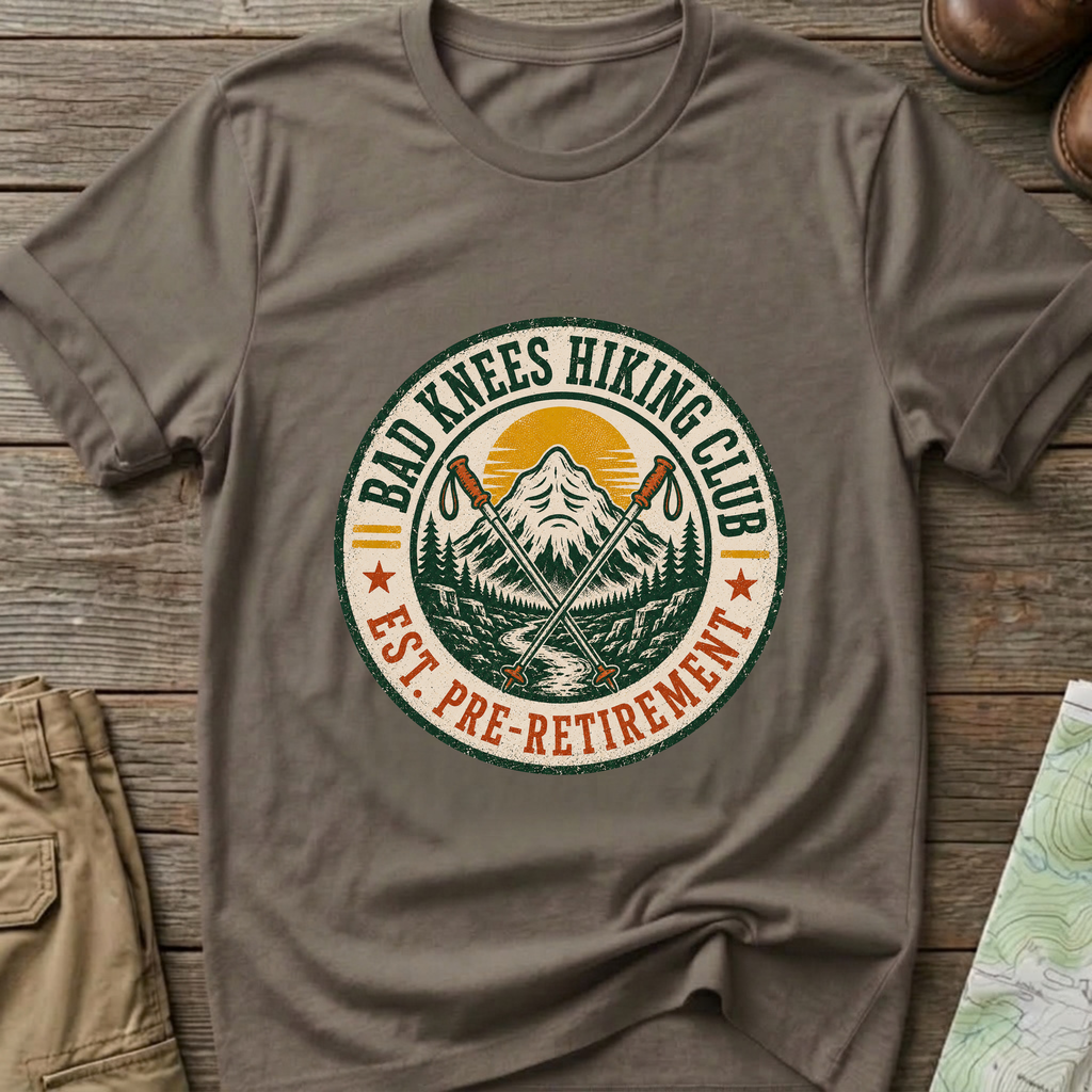 Bad Knee Hiking Club T-Shirt