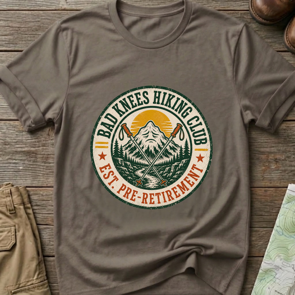 Bad Knee Hiking Club T-Shirt