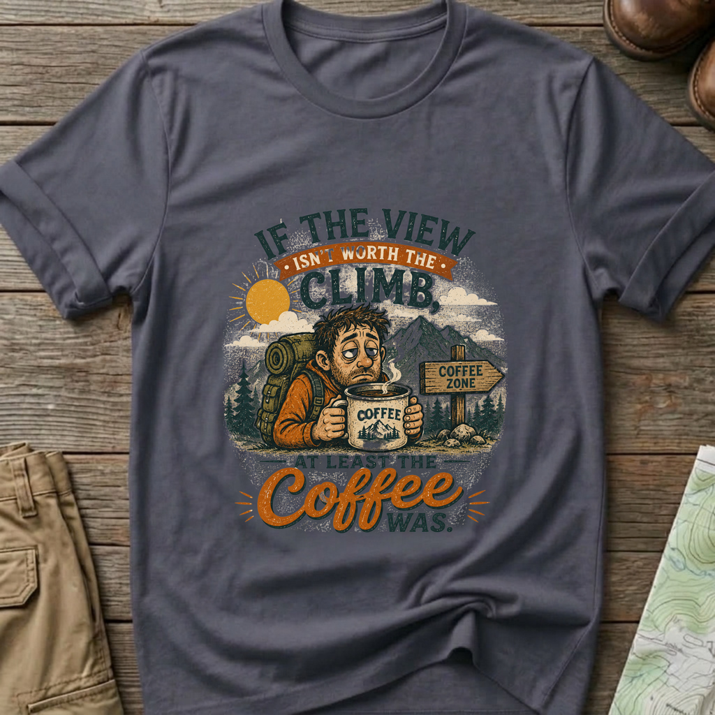 Climb with Coffee T-Shirt