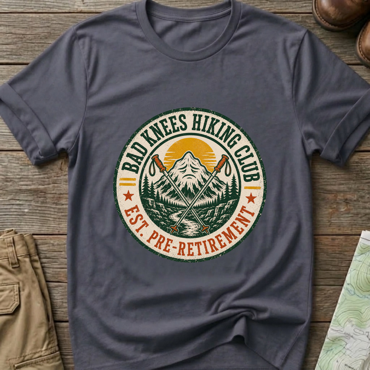 Bad Knee Hiking Club T-Shirt
