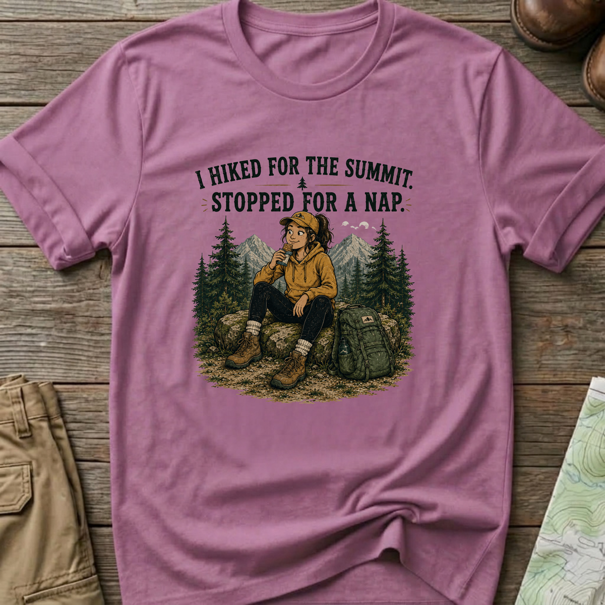 Hiked for the Summit T-Shirt