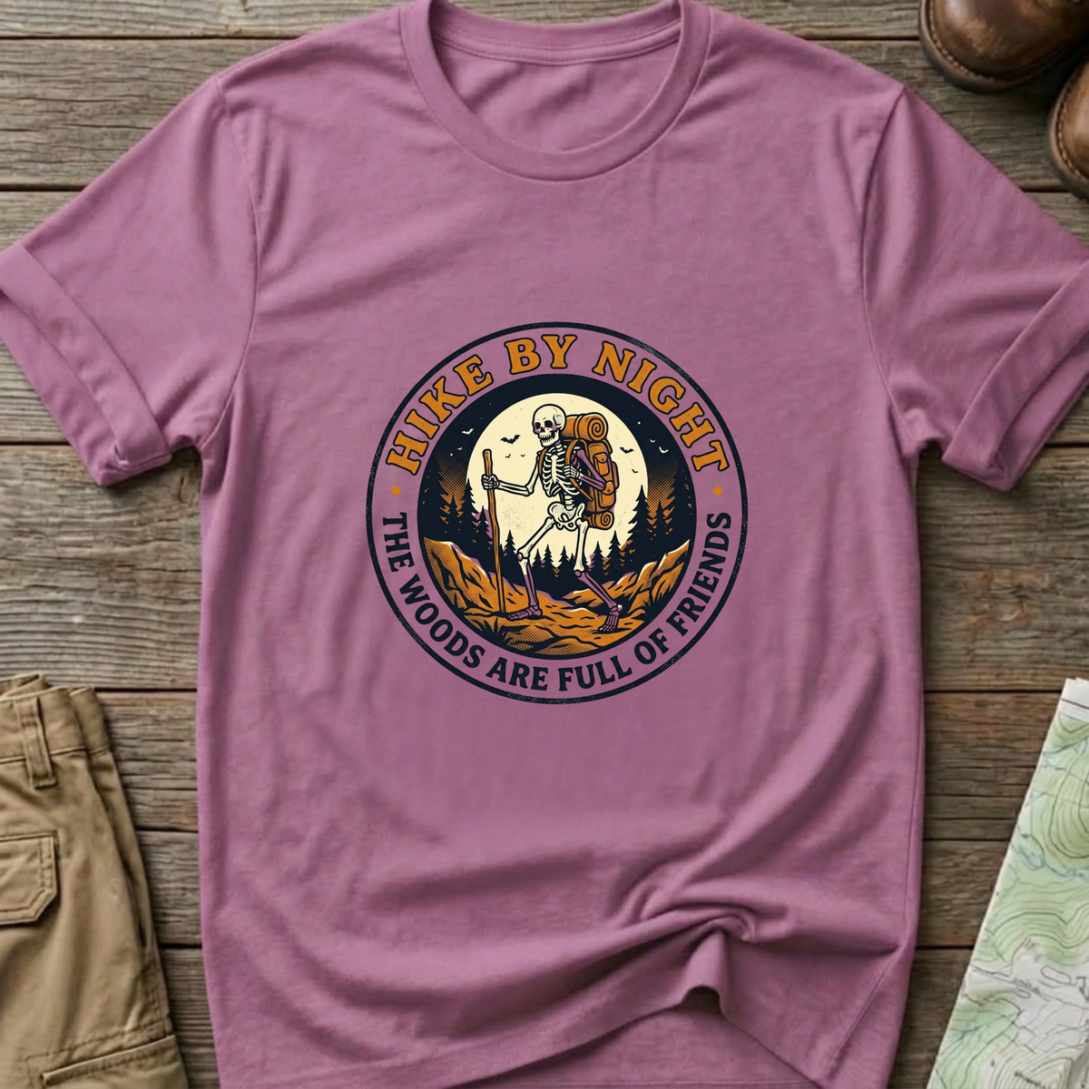 Hike By Night T‑Shirt