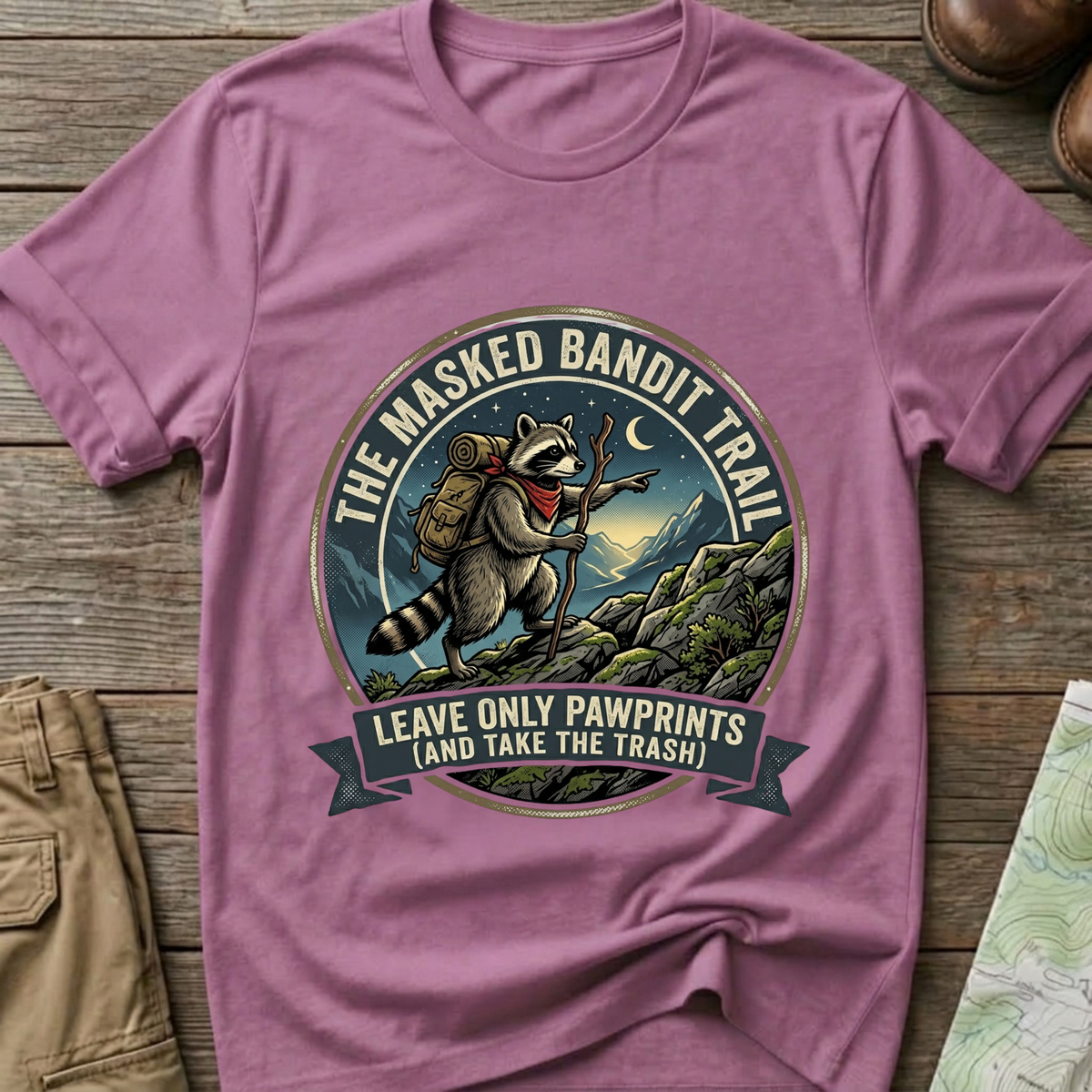 Masked Bandit Trail T-Shirt
