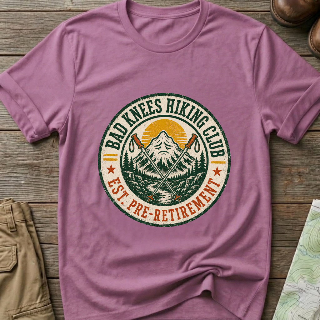 Bad Knee Hiking Club T-Shirt