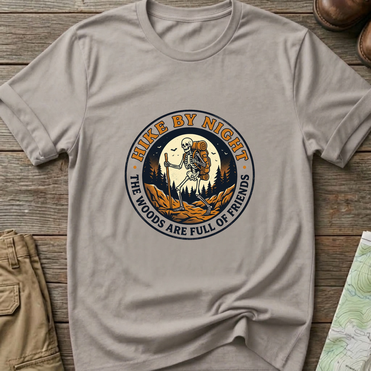 Hike By Night T‑Shirt