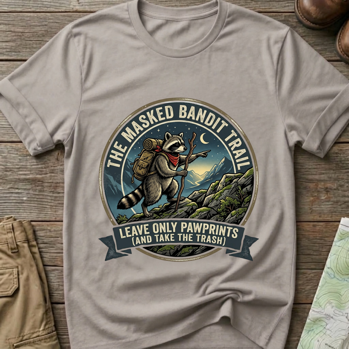 Masked Bandit Trail T-Shirt