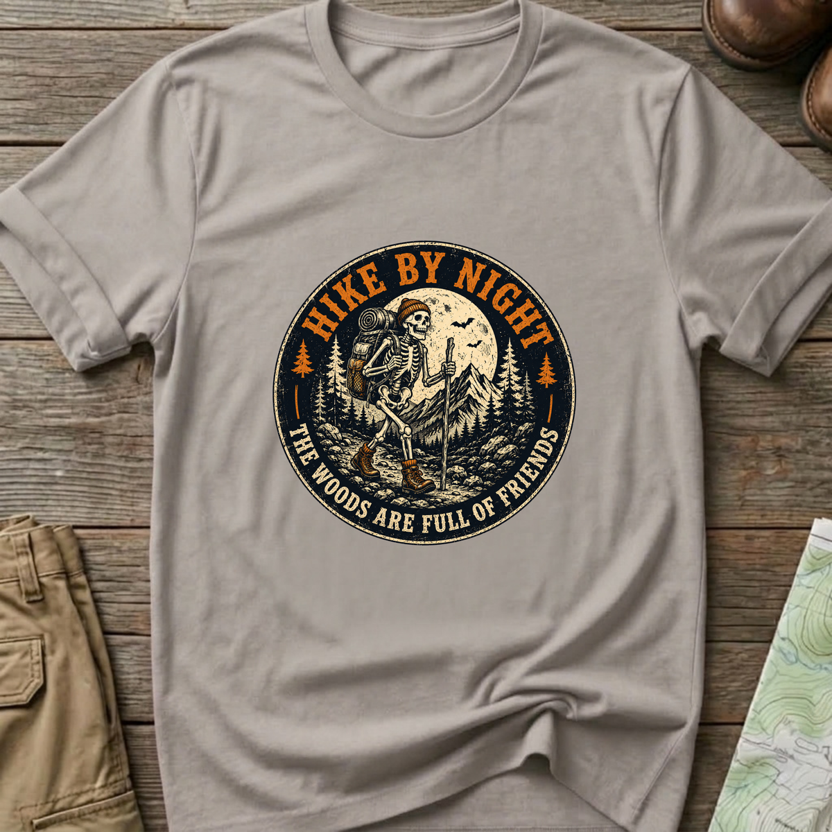 Hike By Night T‑Shirt