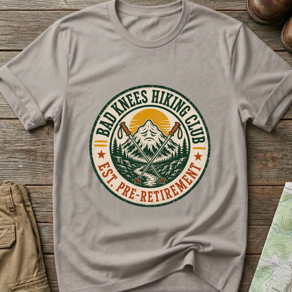 Bad Knee Hiking Club T-Shirt