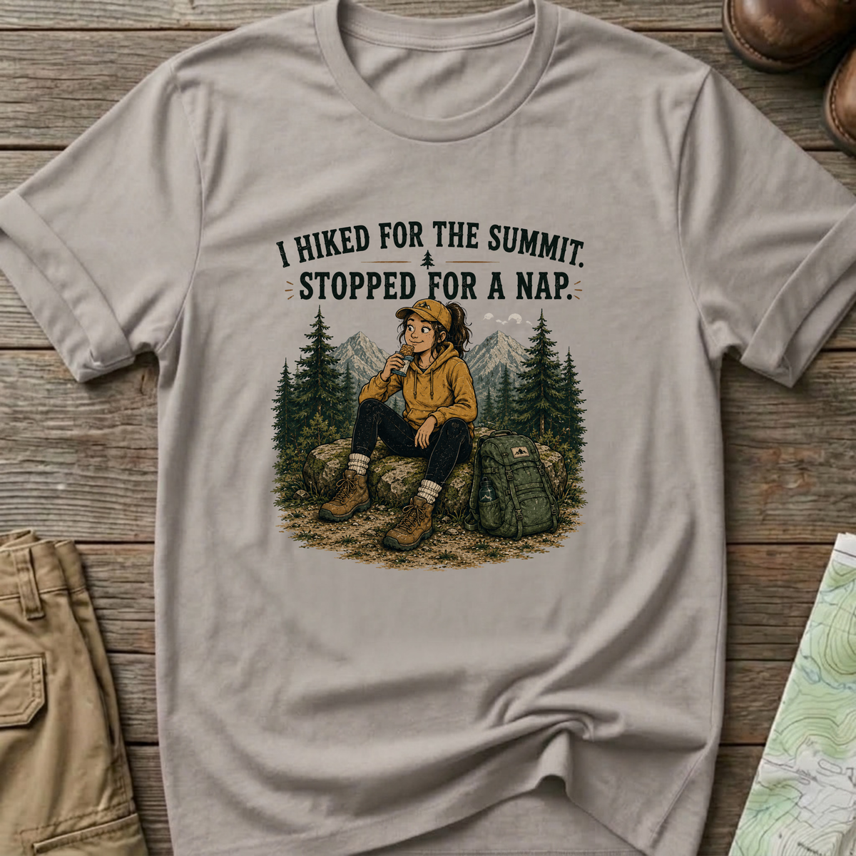 Hiked for the Summit T-Shirt