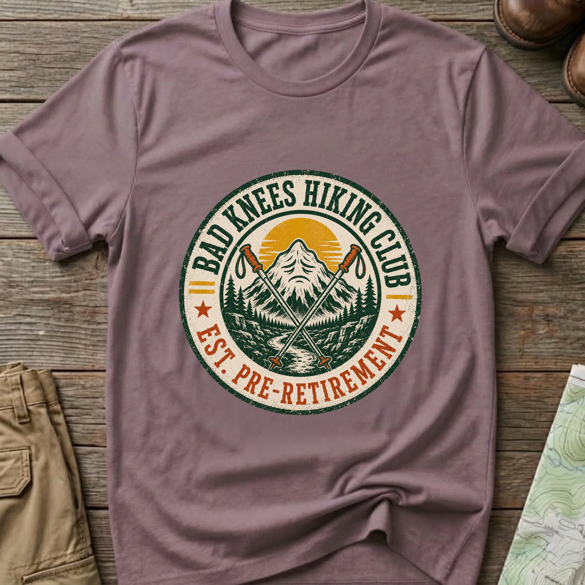 Bad Knee Hiking Club T-Shirt