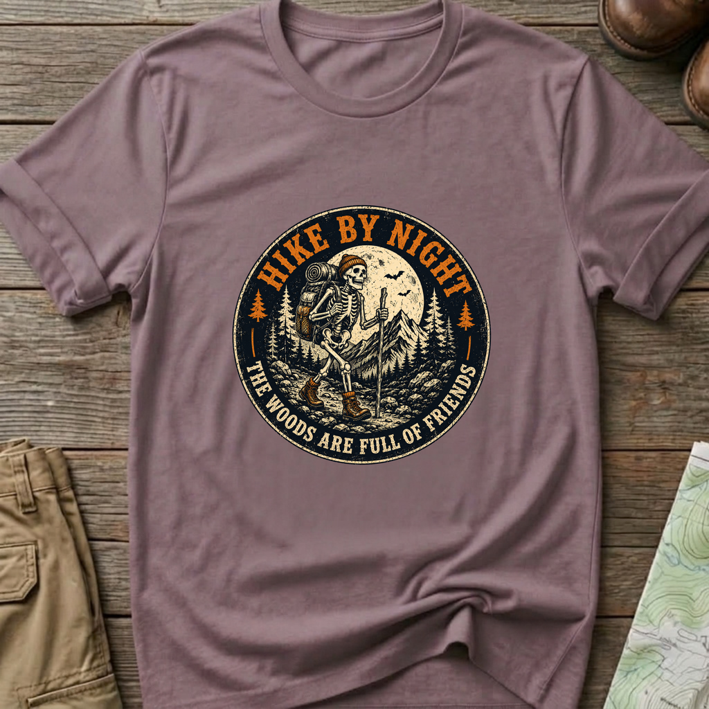 Hike By Night T‑Shirt