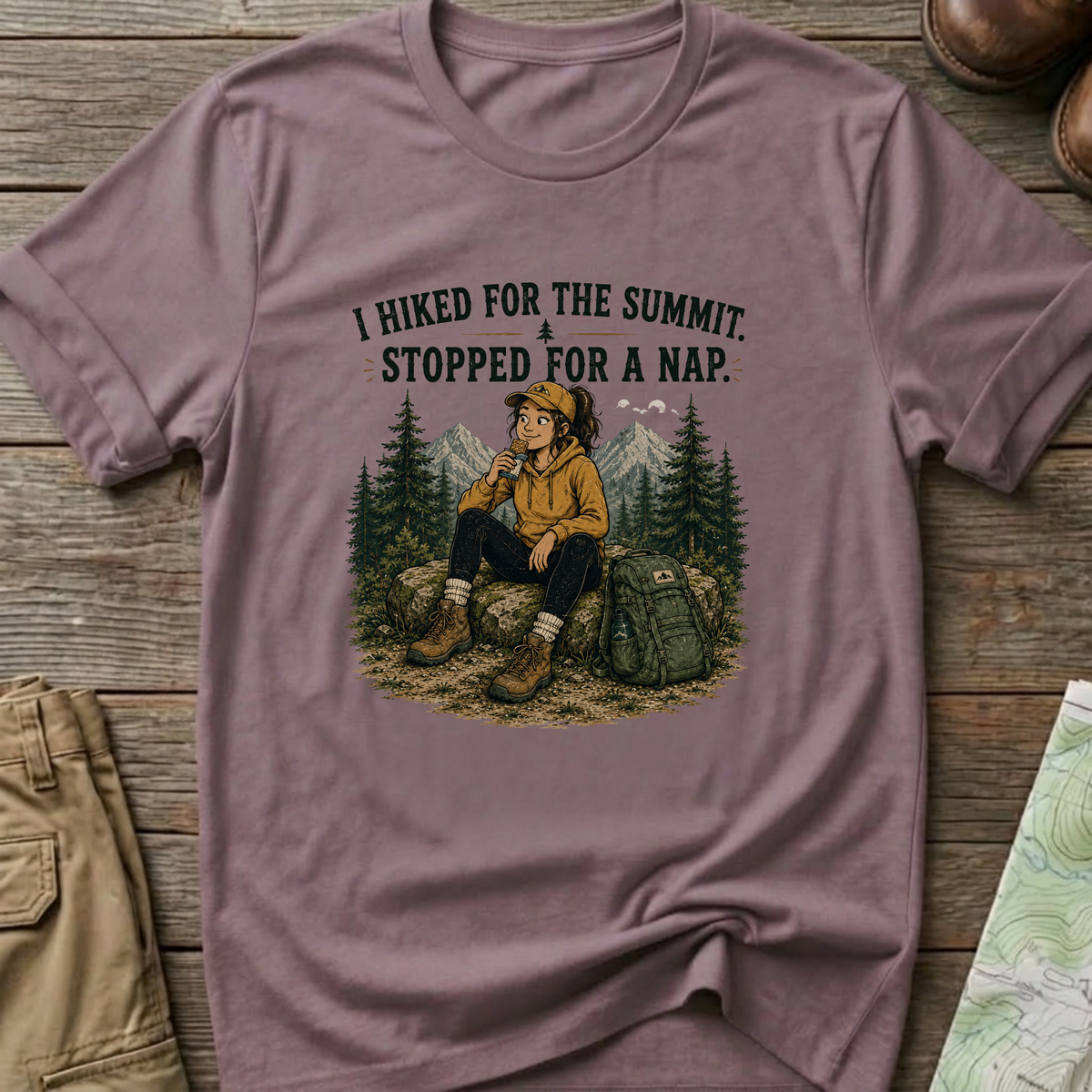 Hiked for the Summit T-Shirt