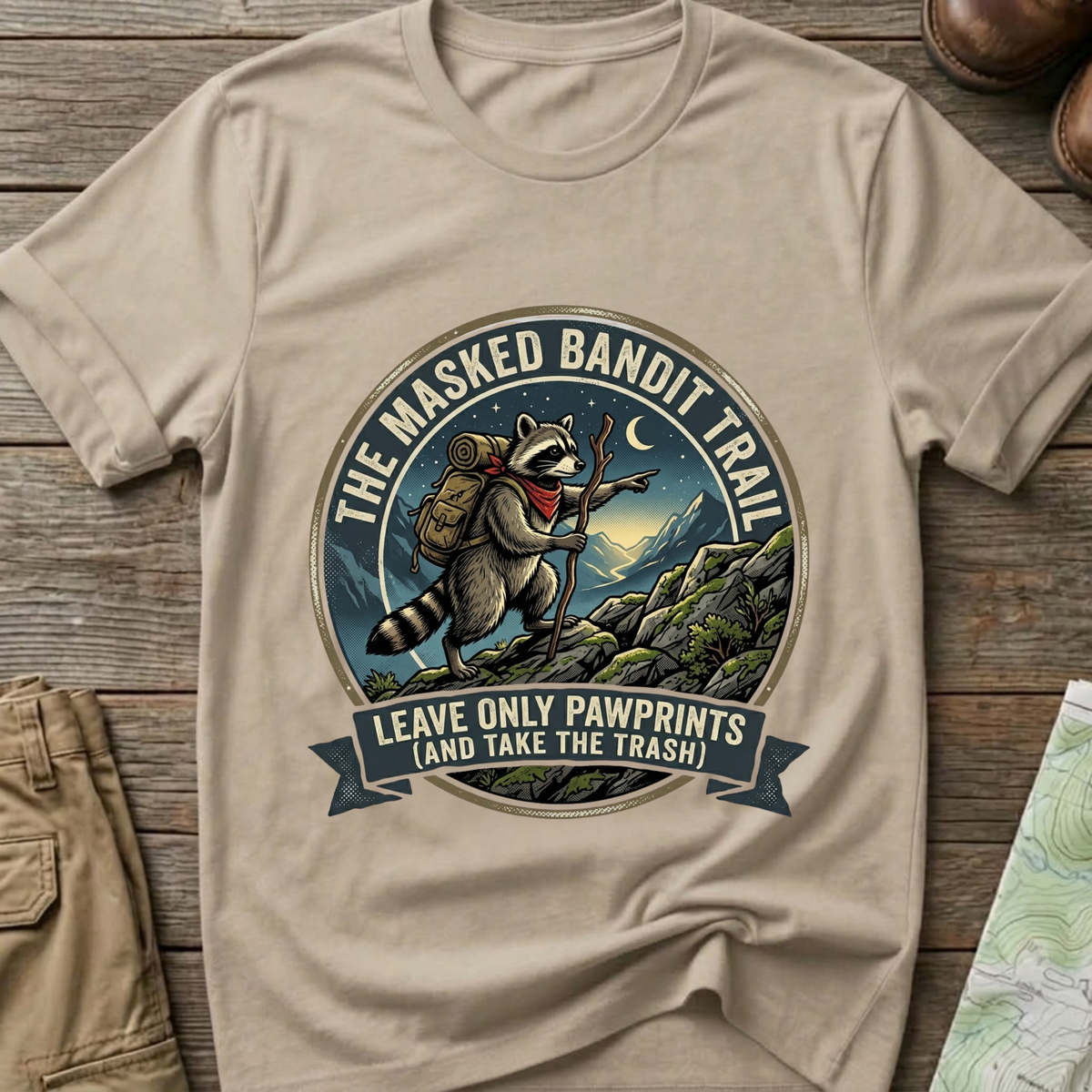 Masked Bandit Trail T-Shirt