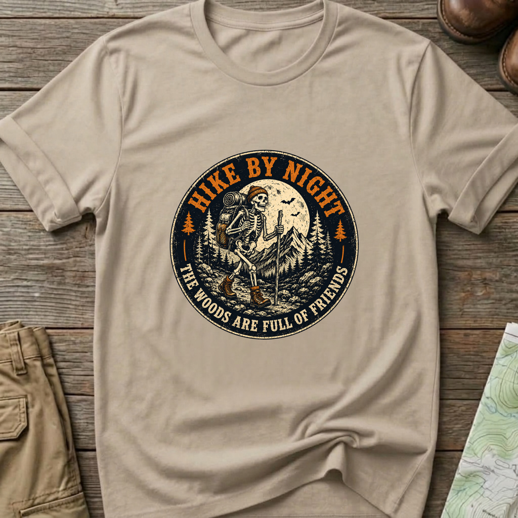 Hike By Night T‑Shirt