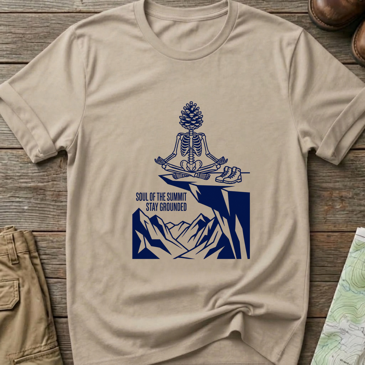 Meditation Pinecone T-Shirt
