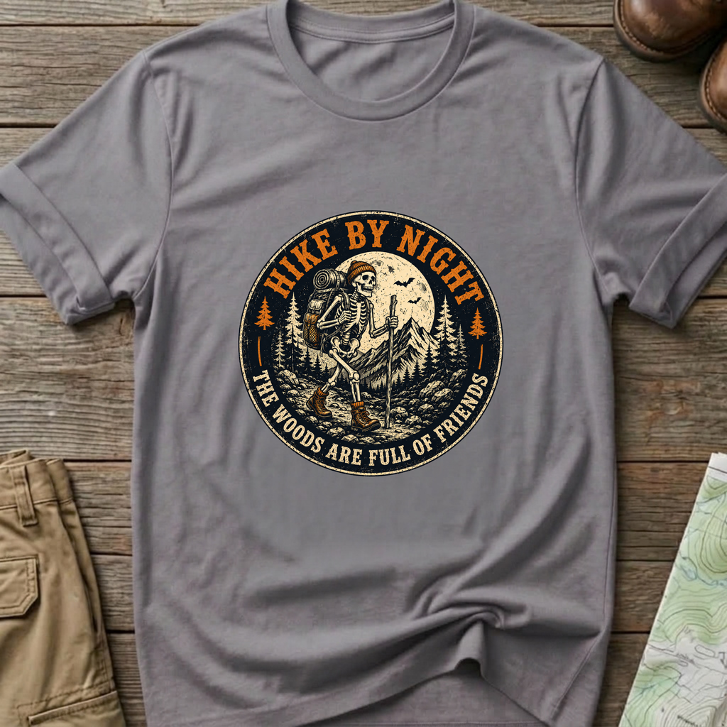 Hike By Night T‑Shirt