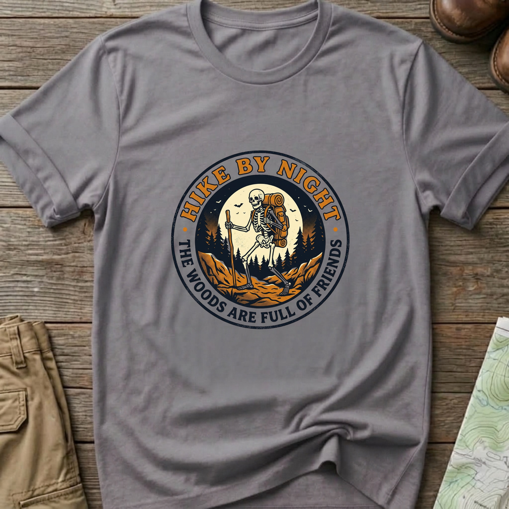 Hike By Night T‑Shirt