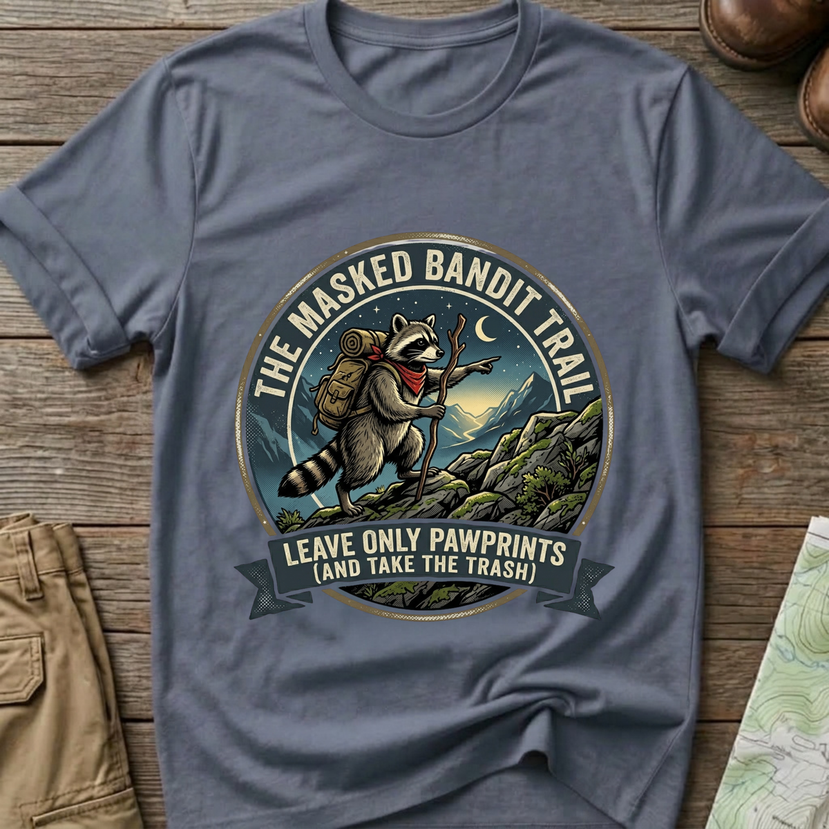 Masked Bandit Trail T-Shirt
