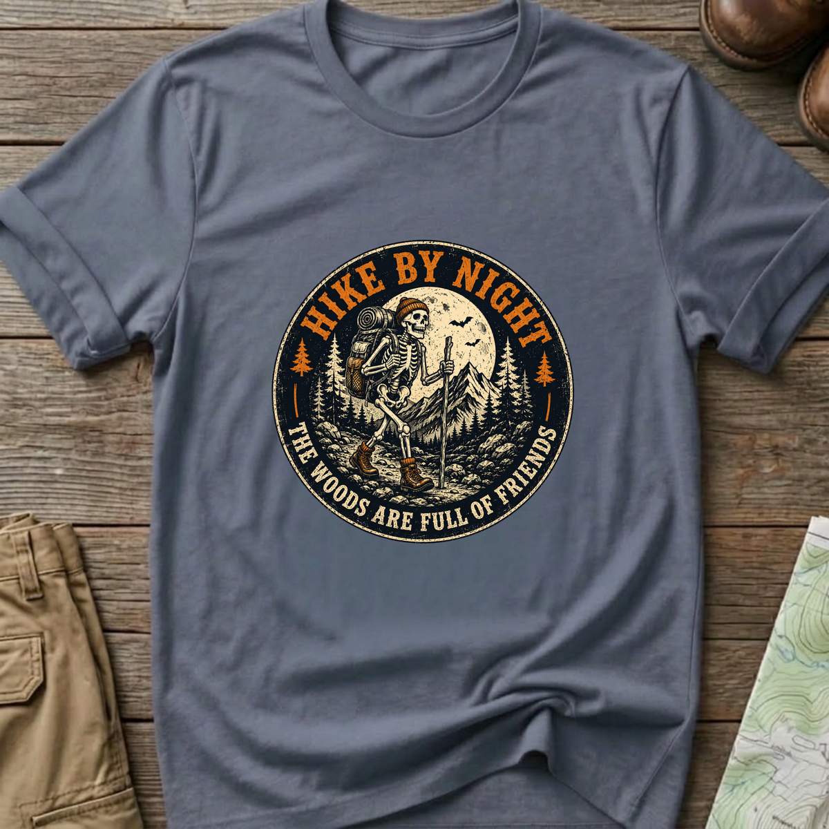 Hike By Night T‑Shirt