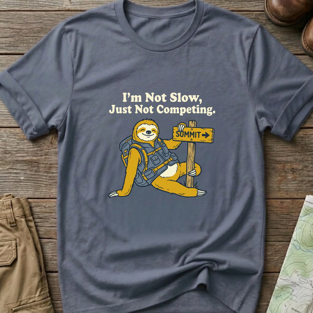 Sloth Hiking T-Shirt