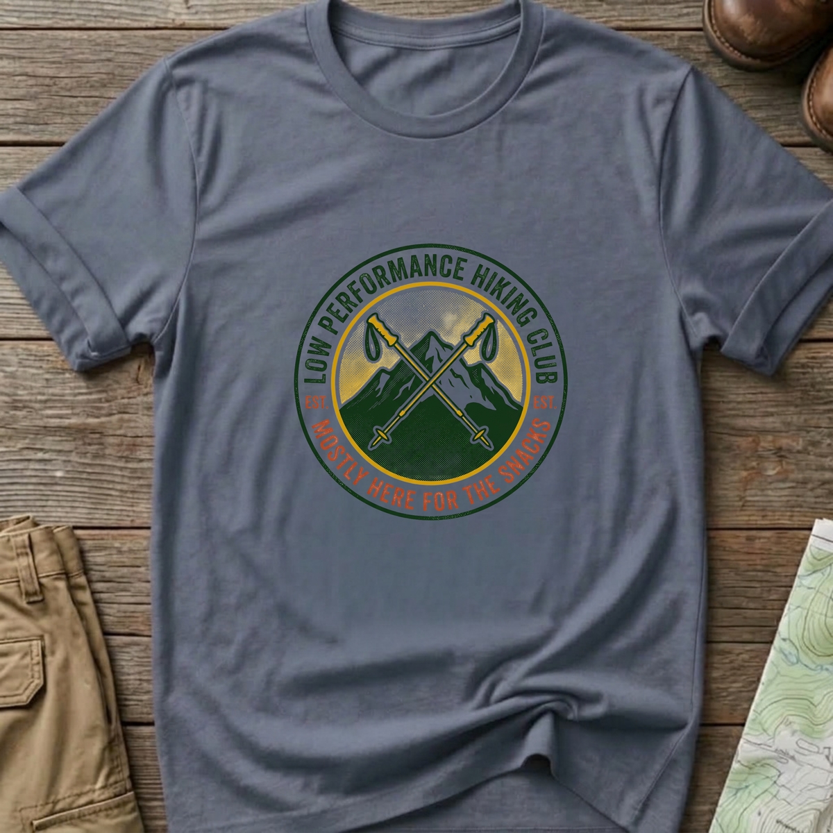 Low Performance Hiking Club T-Shirt