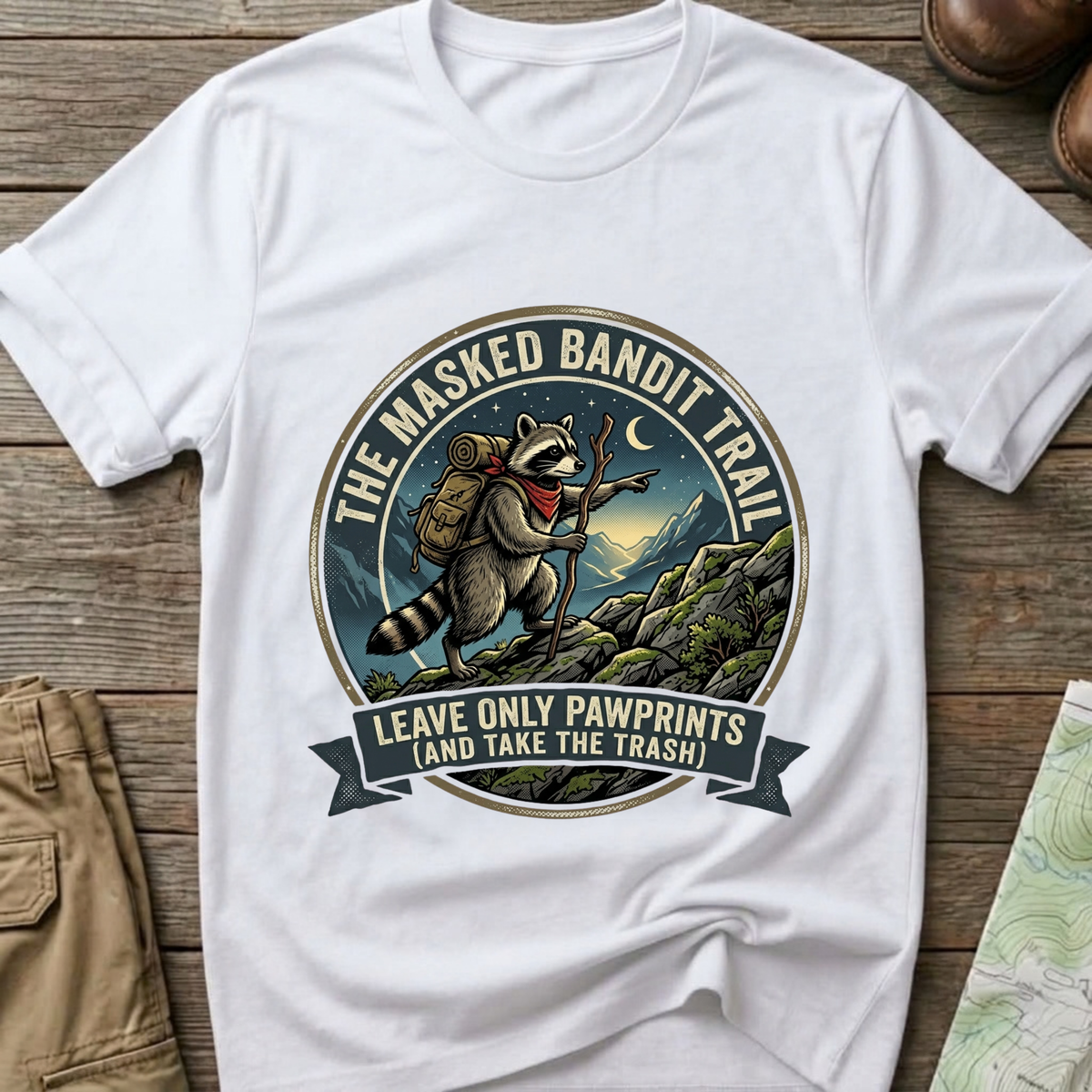 Masked Bandit Trail T-Shirt