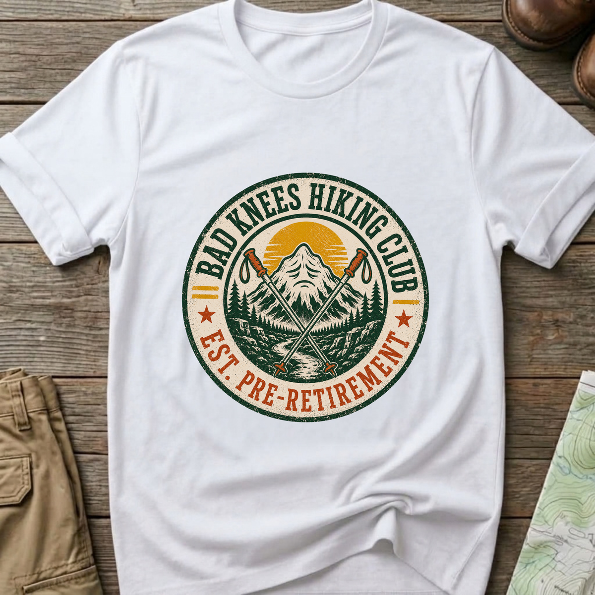 Bad Knee Hiking Club T-Shirt