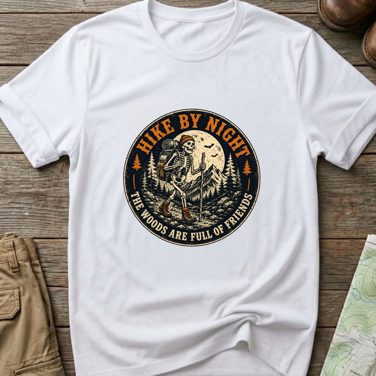 Hike By Night T‑Shirt